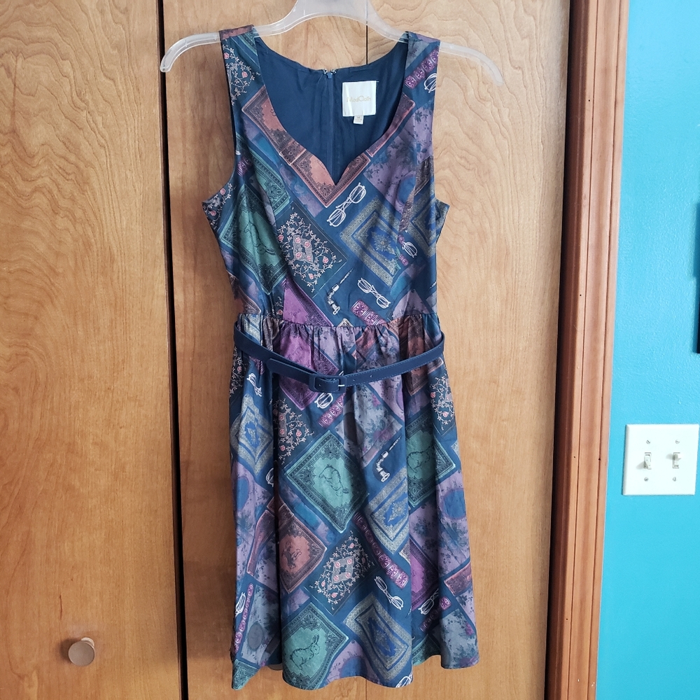 Modcloth Thrill a Mockingbird A-Line Dress